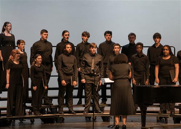 2023 All County Chorus Students Performing